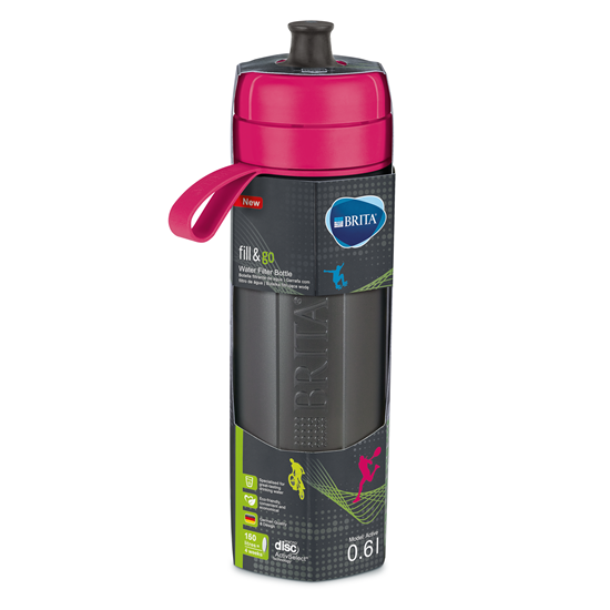 BRITA Fill&Go Active 600 ml filtervannflaske