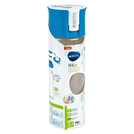 Botella de agua con filtro BRITA Fill&Go Vital 600 ml