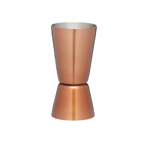 Doppelter Messbecher für Cocktails, 25/50 ml, Edelstahl, kupferfarben – Kitchen Craft
