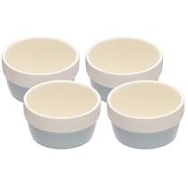 Set of 4 ramekin bowls, 9 cm, made from ceramics - by Kitchen Craft