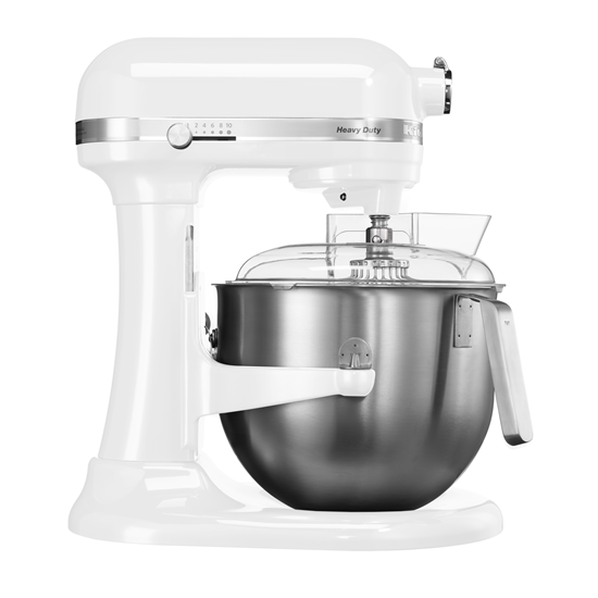 Bļodas paceļamais statīvs maisītājs, 6,9 l, Professional Heavy Duty, White – KitchenAid