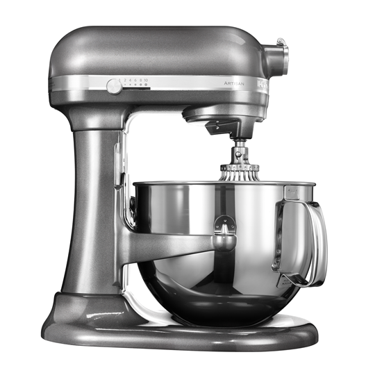 "Artisan" køkkenblander, model 7580, 6.9L, Medallion Silver - KitchenAid