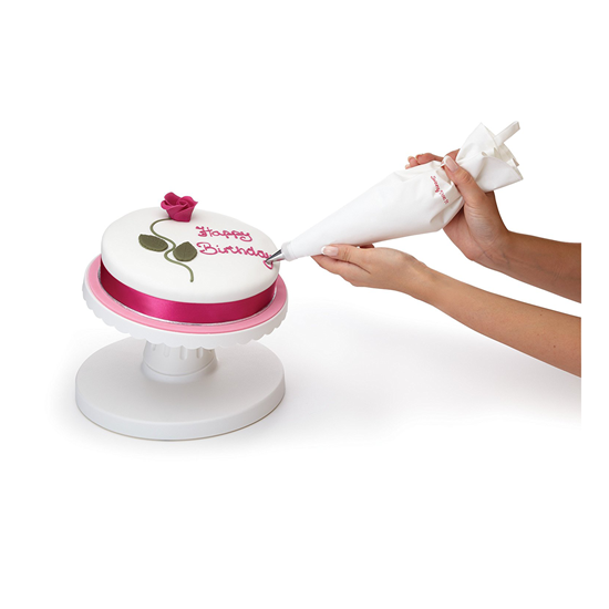 Inclined support for decorating cake, 24 cm - by Kitchen Craft