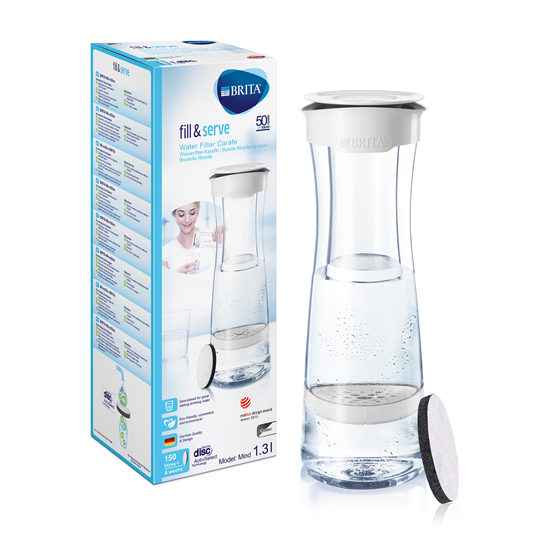 Filtrační karafa BRITA Fill&Serve, 1,3L (white)