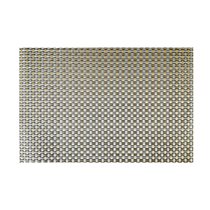 Set of 4 table mats, golden, 45 × 30 cm