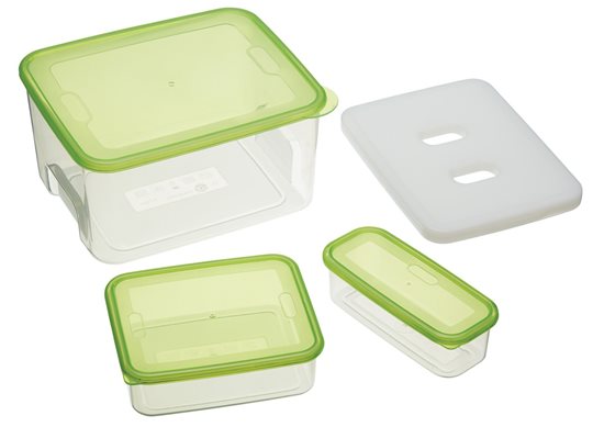 Set med matförvaringsbehållare, 4 delar - Kitchen Craft