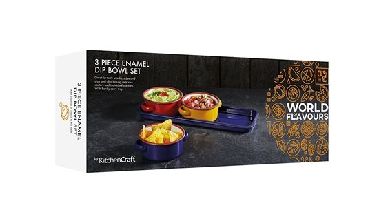 4-piece serving set for sauce - by Kitchen Craft