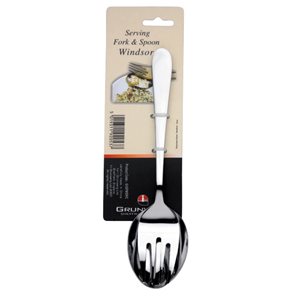 "Windsor" stainless steel spoon and fork set - Grunwerg