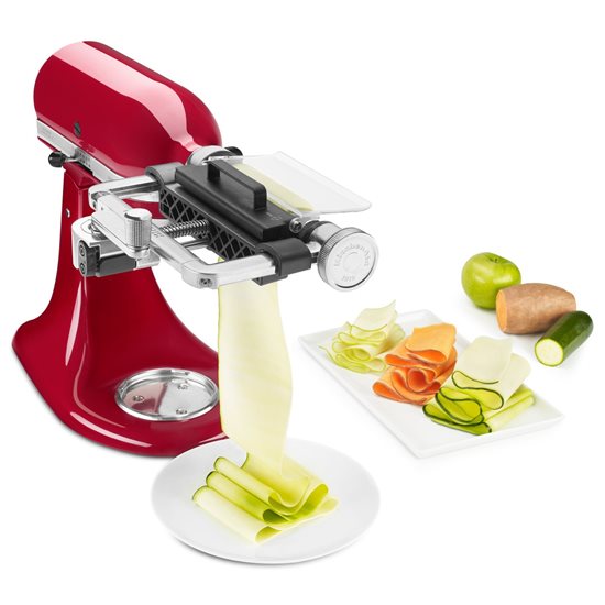 Accessory for cutting sheets of vegetables and fruits, with 2 blades - KitchenAid