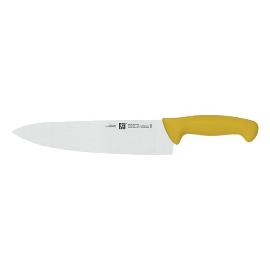 Kuchársky nôž, 25 cm, <<Twin Master>>, žltý - Zwilling
