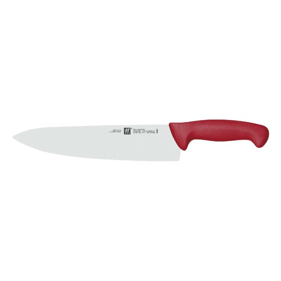 Nóż szefa kuchni 25 cm „TWIN MASTER”, czerwony - Zwilling