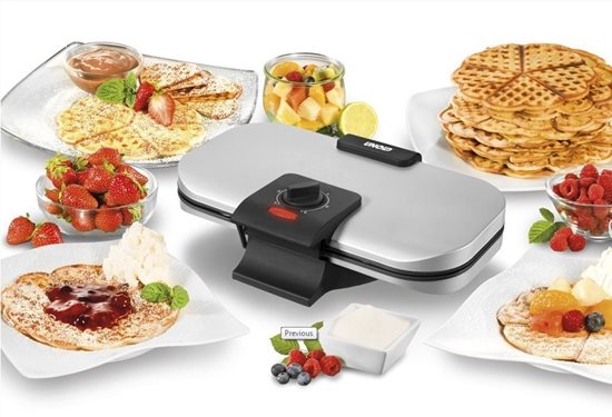 Fearas bácála waffles croí-chruthach, 1200 W - Unold