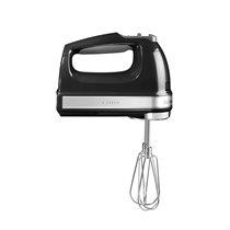 Hand mixer, 9 speed settings, 85W, "Onyx Black" color - KitchenAid brand
