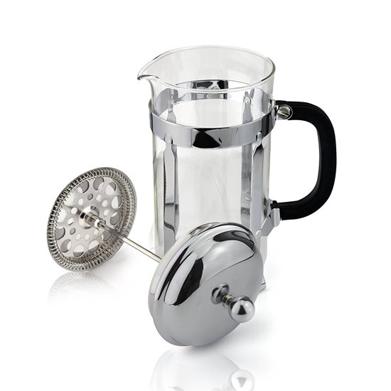 "Cafe Ole Classic" glass coffeemaker, 350 ml, "Chrome" - Grunwerg 