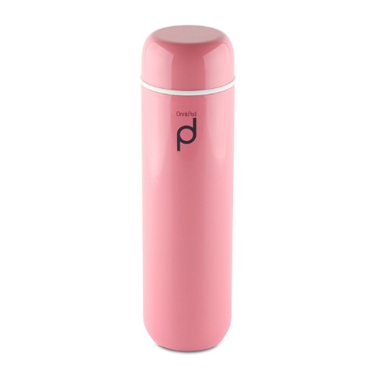 "DrinkPod" thermally insulating bottle made of stainless steel, 300 ml, Pink - Grunwerg