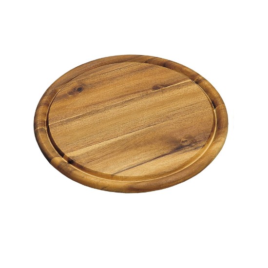 Serviravimo lėkštė, akacijos mediena, 25 cm, 1,5 cm storio - Kesper