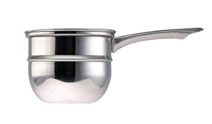 Ensemble bain-marie, acier inoxydable, 16 cm - Kitchen Craft