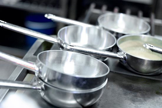 Saute pan 7-Ply, stainless steel, 14 cm/ 0.75 l, "Apollo" - Demeyere
