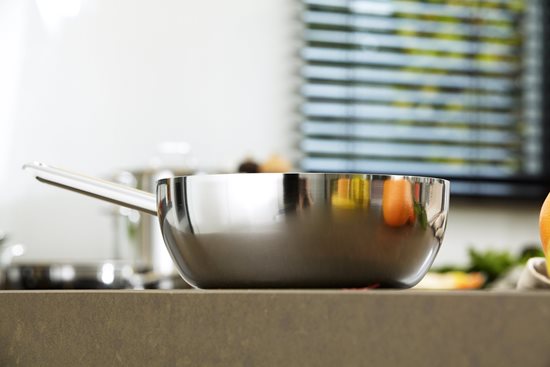 Sauté pan, 7-Ply, 24 cm, "Apollo", stainless steel - Demeyere