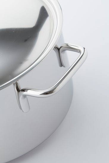 Kastrull med lock, 22 cm / 4 l "Apollo", rostfritt stål - Demeyere