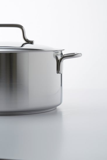 Saucepan with lid, 18 cm / 2.2 l "Apollo", stainless steel - Demeyere