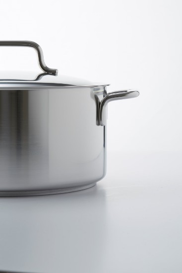 Saucepan with lid, 24 cm / 5.2 l "Apollo", stainless steel - Demeyere