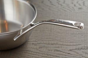 Padella conica, per cuocere in padella, 7 veli, 20 cm/2 l, gamma Atlantis, acciaio inox - Demeyere