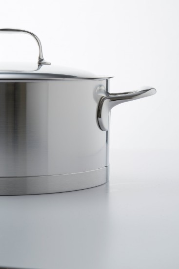 Saucepan with lid, 18 cm / 2.2 l, Atlantis range, stainless steel - Demeyere