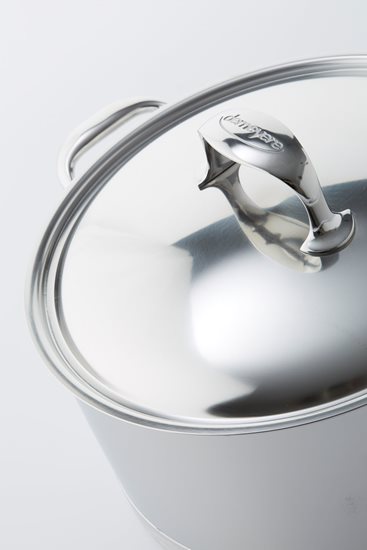 Saucepan with lid, 22 cm / 4 l, Atlantis range, stainless steel - Demeyere