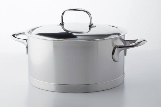 Steelpan met deksel, 16 cm / 1,5 l "Atlantis", roestvrij staal - Demeyere