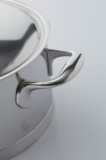 Pentola con coperchio, 16 cm / 1,5 l "Atlantis", acciaio inossidabile - Demeyere