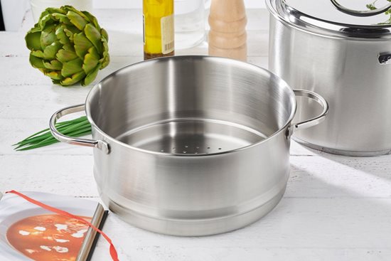 Removable cooking pot for steam cooking, 24 cm "Resto" - Demeyere