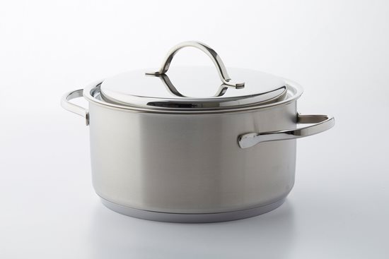 Saucepan with lid, 20 cm / 3L, "Resto", stainless steel - Demeyere