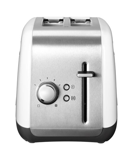 Hriankovač vybavený 2 slotmi a 5 úrovňami zhnednutia, 1100W,  White - KitchenAid