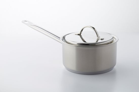 Milk pan with lid, 14 cm /1 l "Resto", stainless steel - Demeyere