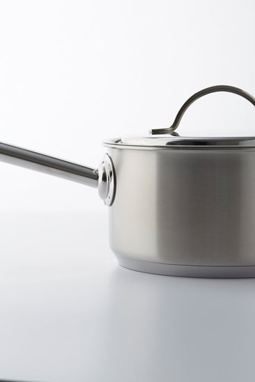 Saucepan with lid, 14 cm / 1 l "Resto", stainless steel - Demeyere