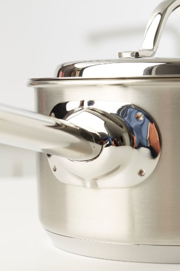 Saucepan with lid, 20 cm / 3 l "Resto", stainless steel - Demeyere