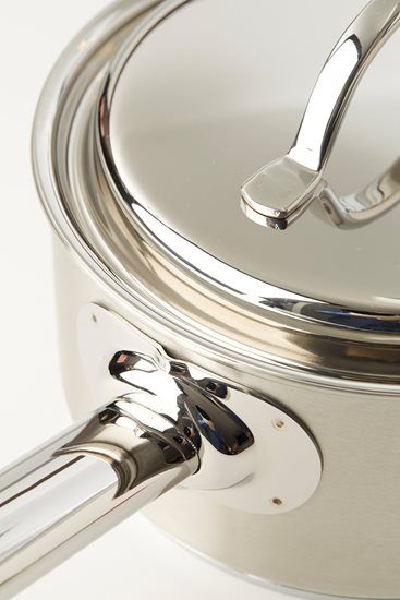 Saucepan with lid, 18 cm / 2.2 l "Resto", stainless steel - Demeyere