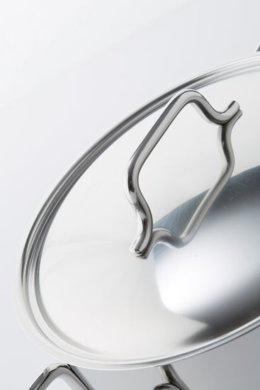 Kastrull med lock, 16 cm / 1,5 l "Apollo", rostfritt stål - Demeyere