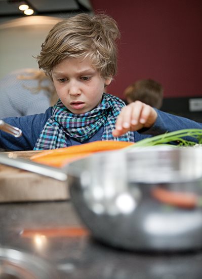 Stegepande til sauté, 7-Ply, 22 cm "Apollo", rustfrit stål - Demeyere