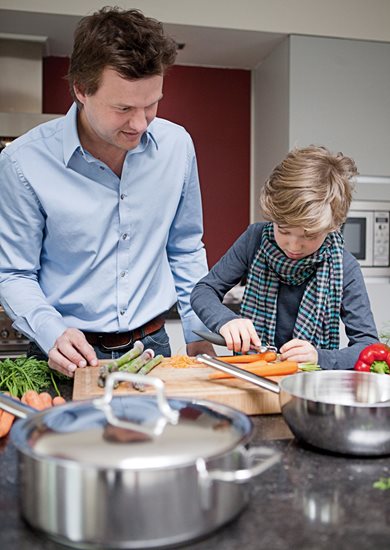 Stekepanne for steking av sauté, 7-Ply, 22 cm "Apollo", rustfritt stål - Demeyere