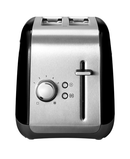 Toaster je opremljen z 2 režami in 5 stopnjami browninga, 1100W, Onyx Black - KitchenAid