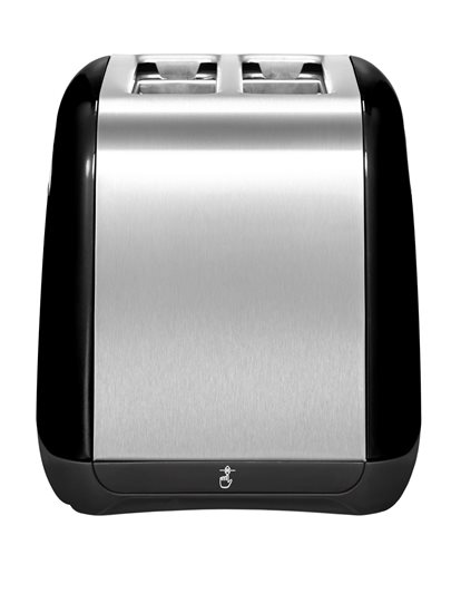 Toaster provided with 2 slots and 5 browning levels, 1100W, Onyx Black - KitchenAid