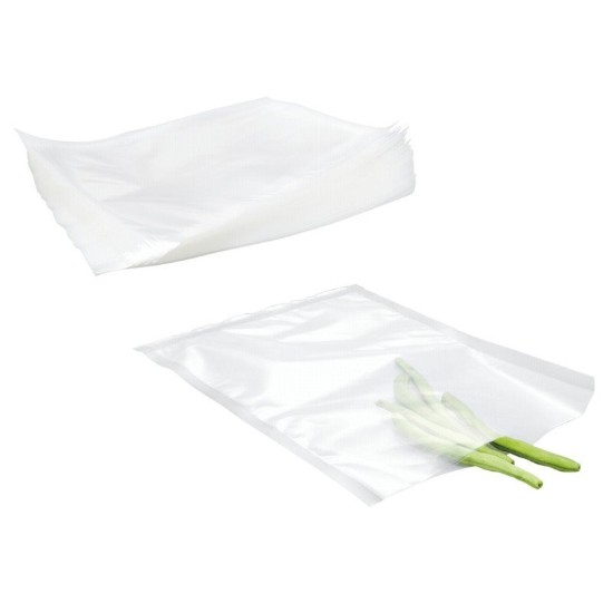 100 sacos transparentes para vedação a vácuo, 15x25 cm - marca UNOLD