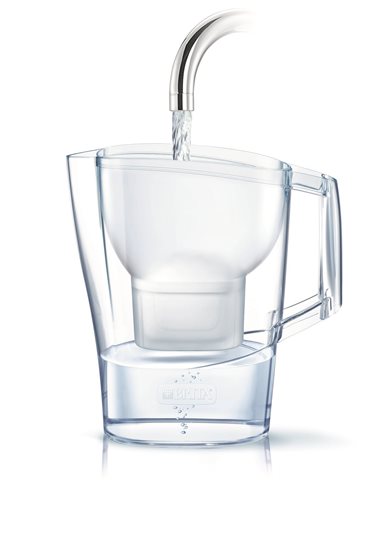 Jarro para filtragem de água (branco) BRITA Aluna Cool 2,4 L Maxtra+ 