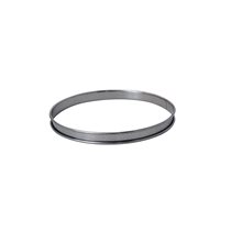 Tart mold, stainless steel, 22 cm - "de Buyer" brand