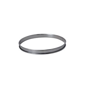 Tart mold, stainless steel, 22 cm - "de Buyer" brand