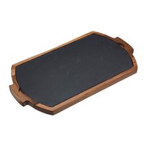 Platter for serving food, 39 x 22 cm, made from slate - by Kitchen Craft