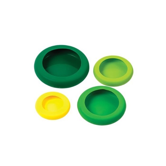 Set of 4 silicone protective coverings for food - by Kitchen Craft