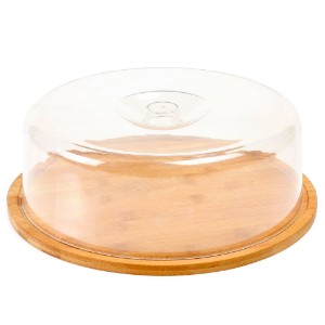 Lidded platter for serving cheeses, 28 cm - Zokura